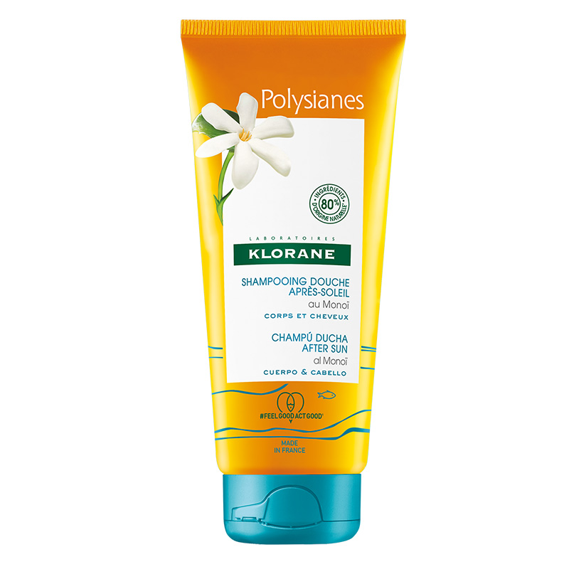 Klorane Polysianes, Body & Hair After Sun Shower Shampoo
