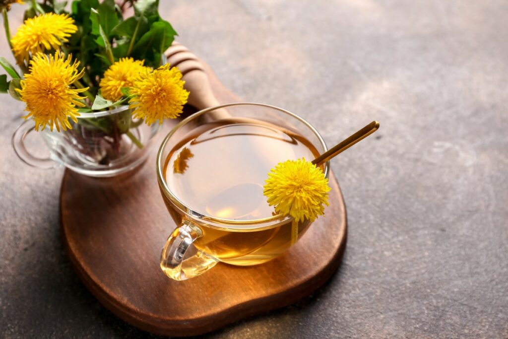 Как приготовить чай из одуванчиков — сезонные рецепты