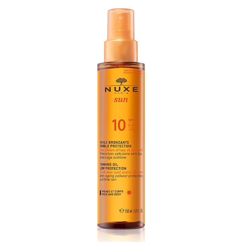 Nuxe, Sun Tanning Oil Low Protection SPF 10