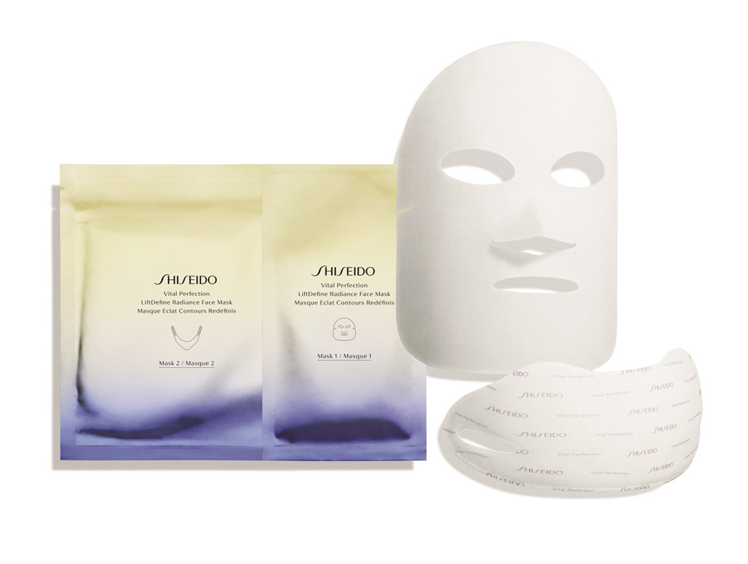 Shiseido, набор масок Vital Perfection LiftDefine Radiance Face Mask