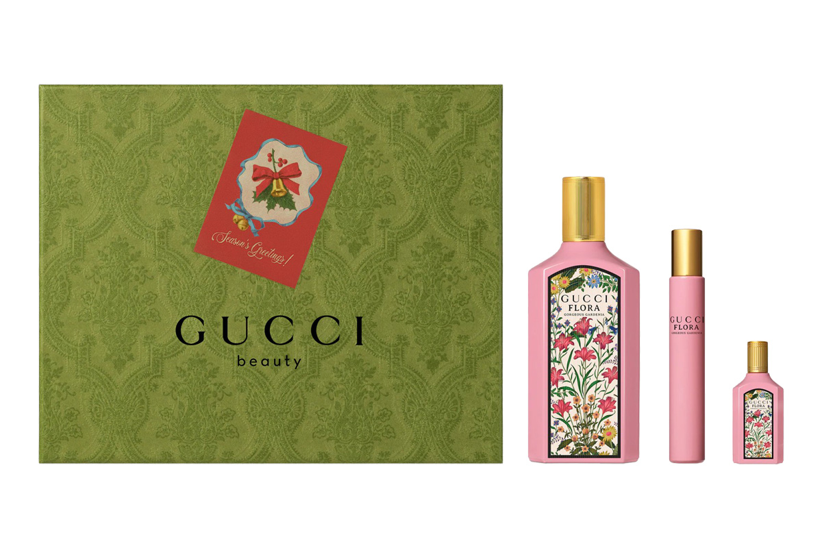 Gucci, Flora Gorgeous Gardenia gift set