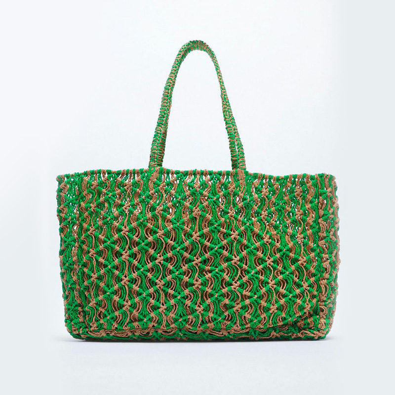 Плетеная сумка-шоппер Zara