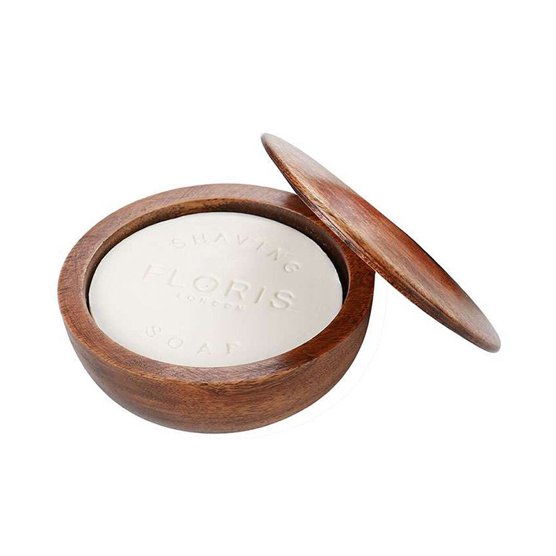 Floris London, The Gentleman Floris Elite Shaving Soap in a Wooden Bowl