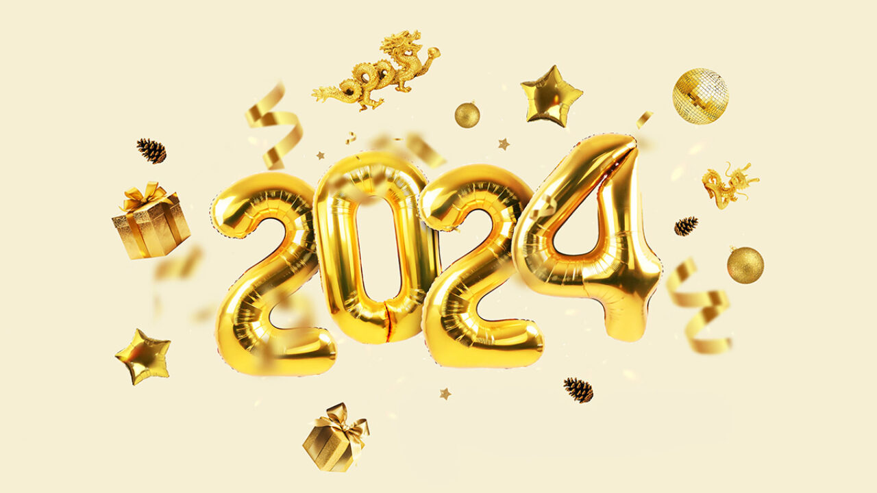 Поздравления с новым годом 2024 в стихах