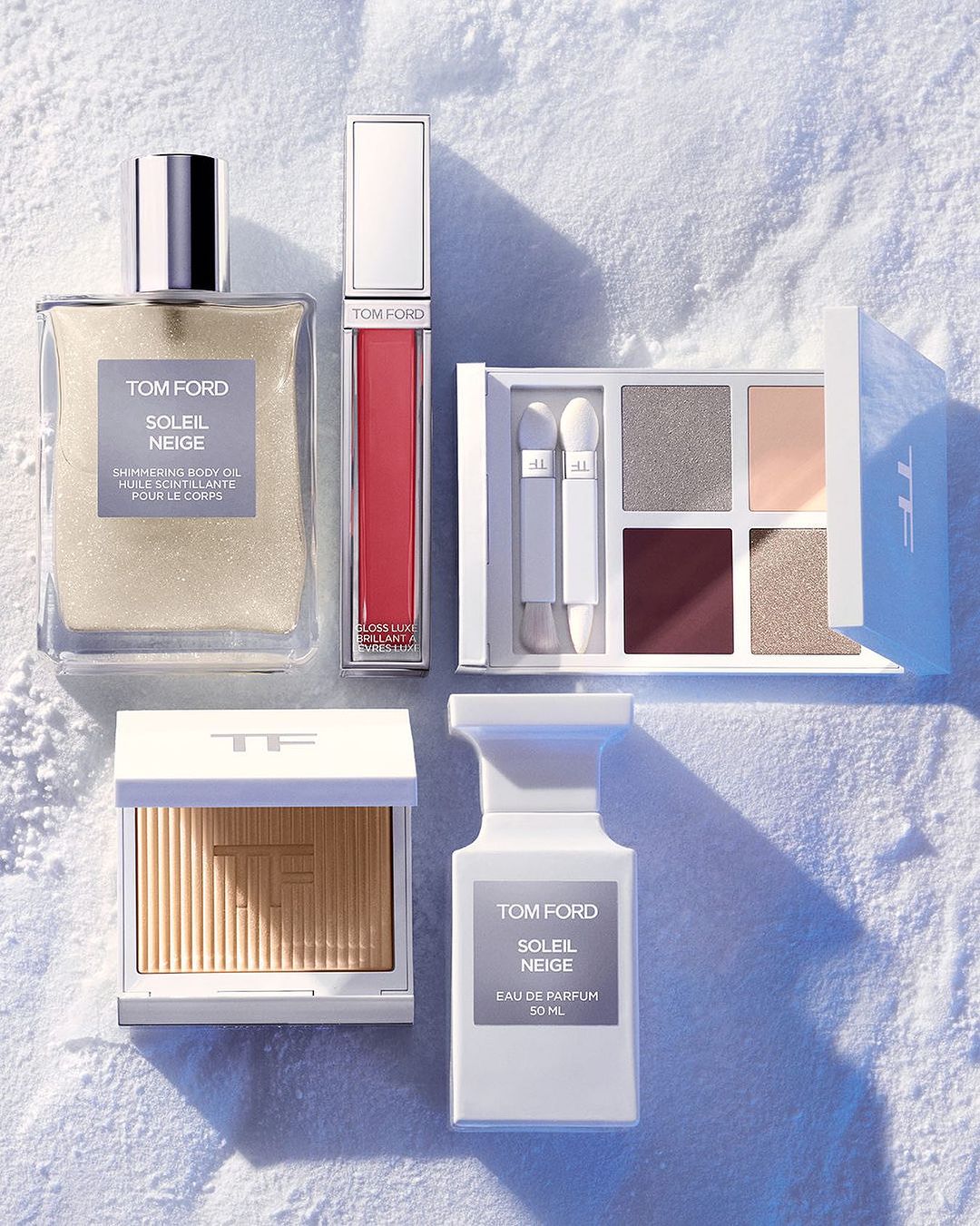 Soleil Neige Makeup Collection Christmas Holiday 2023