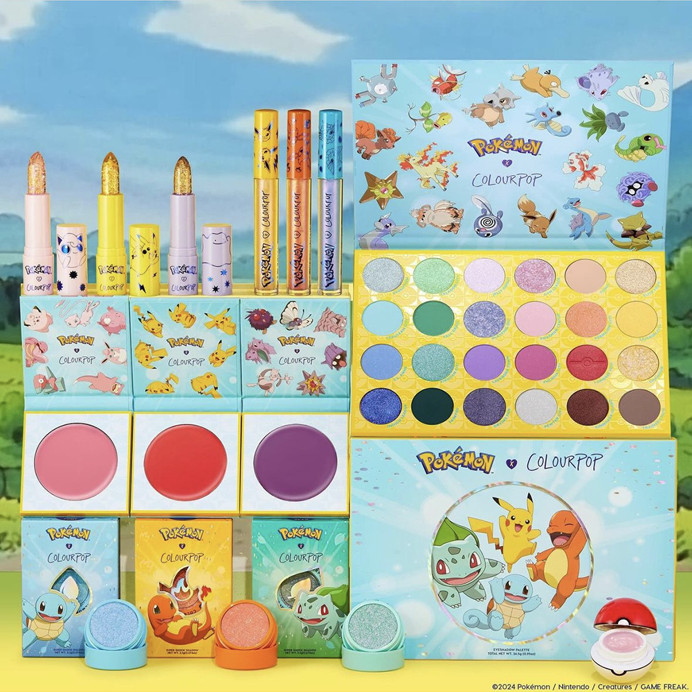 Pokemon х ColourPop Collection