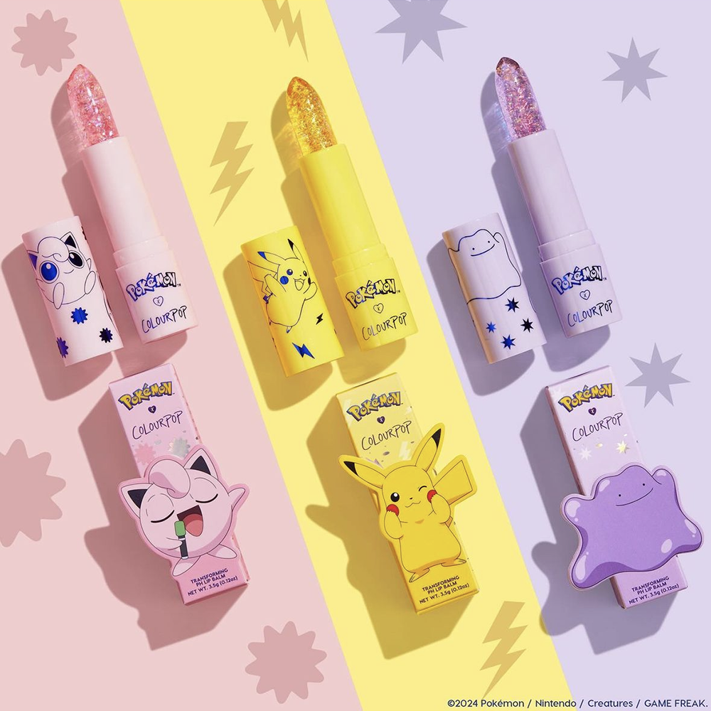 Pokemon х ColourPop Collection lipstick