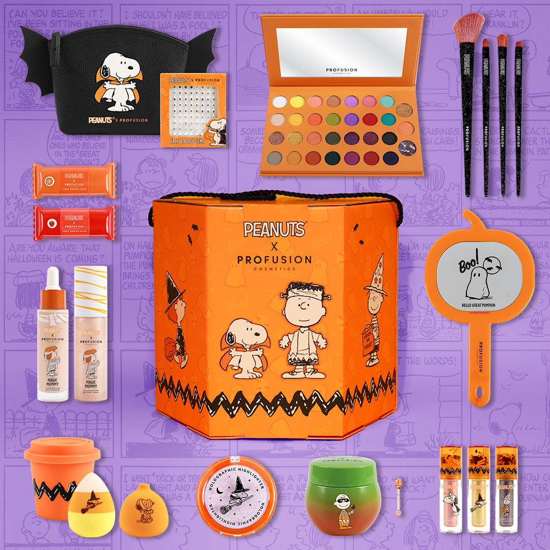 Profusion Cosmetics Peanuts Halloween 