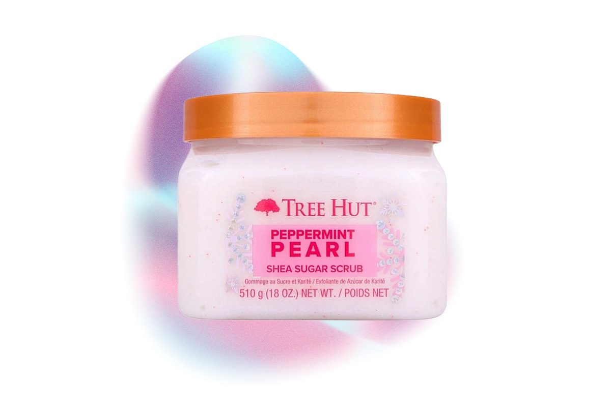 Скраб для тіла Peppermint Pearl Sugar Scrub від Tree Hut