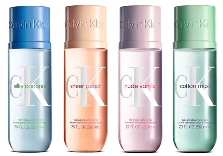 Calvin Klein випустив колекцію парфумованих містів для тіла та волосся