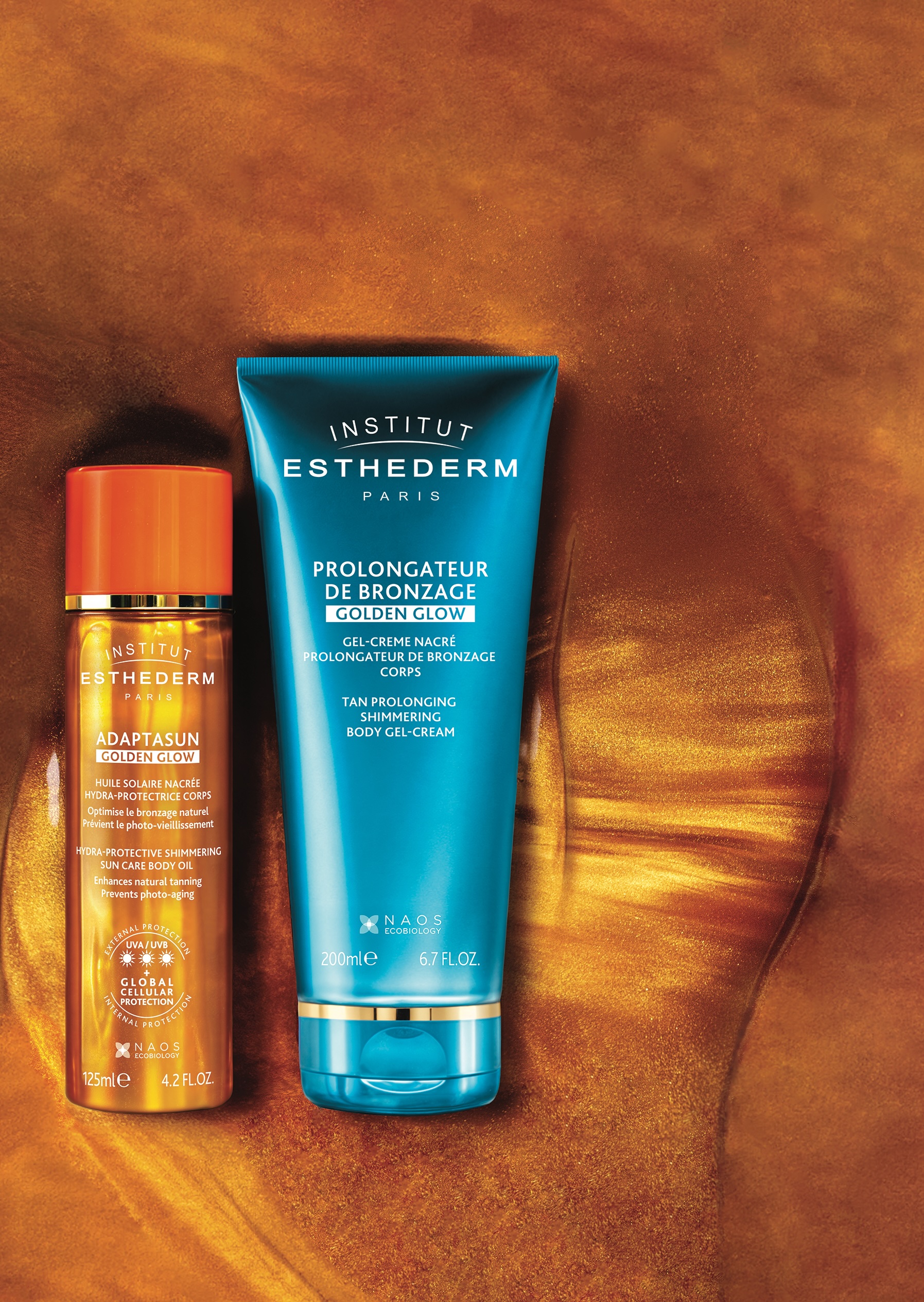 Новинки сонцезахисної лінії Golden Glow від Institut Esthederm