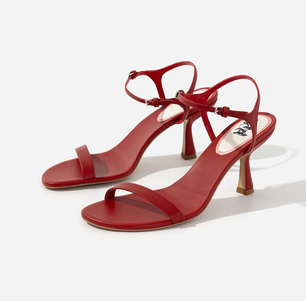 Kachorovska, Nina red sandals