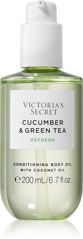  Victoria’s Secret, Cucumber & Green Tea Revitalizing Body Oil