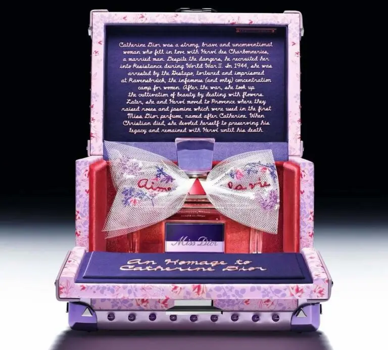 Неймовірна ексклюзивна скринька з ароматом Miss Dior від Judy Chicago