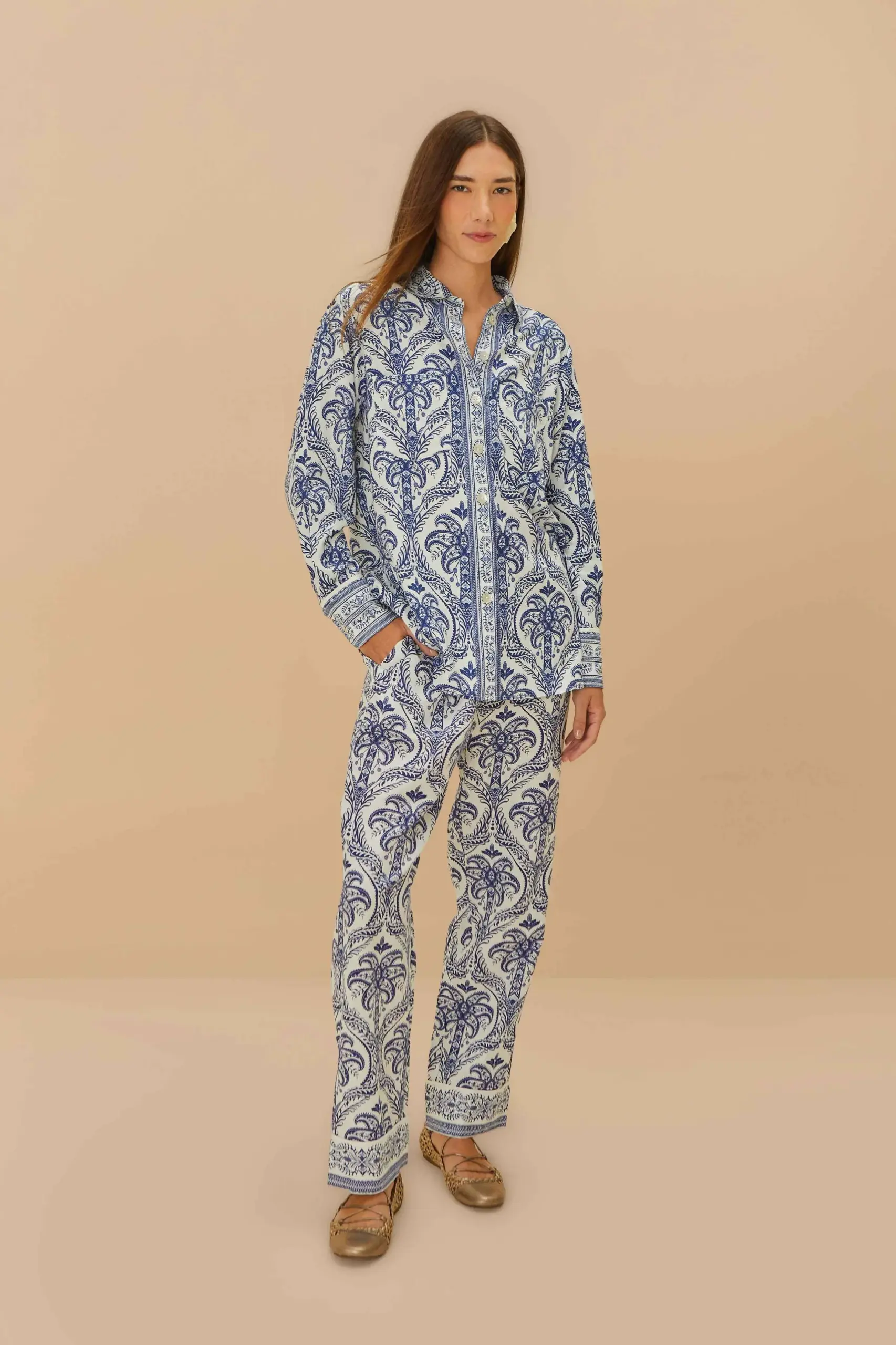 Off-White, Tropical Cameo Pajama Pants