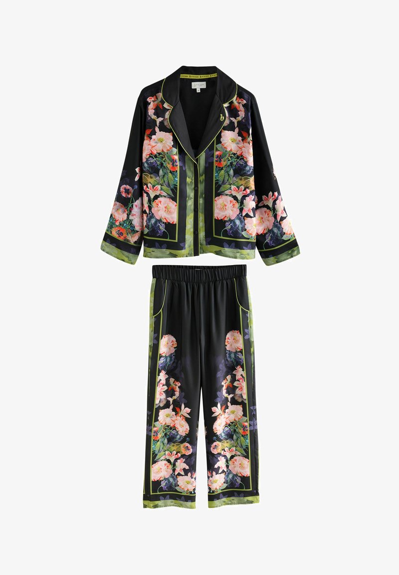 B by Ted Baker, Floral Button Through Set Black Koi Floral 