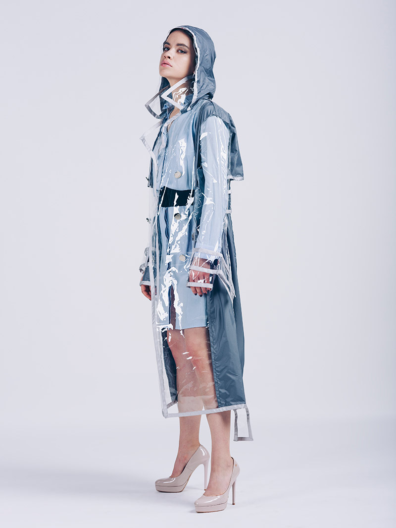 iCoat, Blue Trench Coat