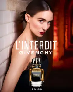 Руні Мара у рекламному кампейні нового аромату Givenchy L’Interdit Parfum