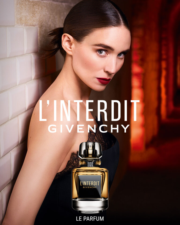 Руні Мара у рекламному кампейні нового аромату Givenchy L’Interdit Parfum
