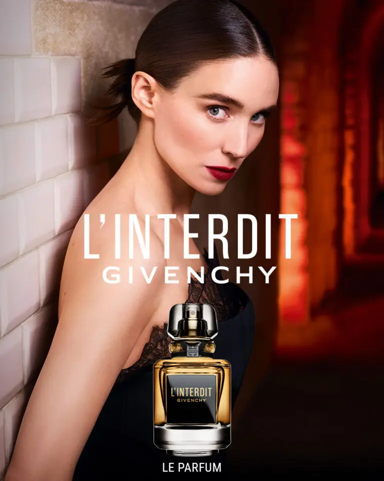 Руні Мара у рекламному кампейні нового аромату Givenchy L’Interdit Parfum