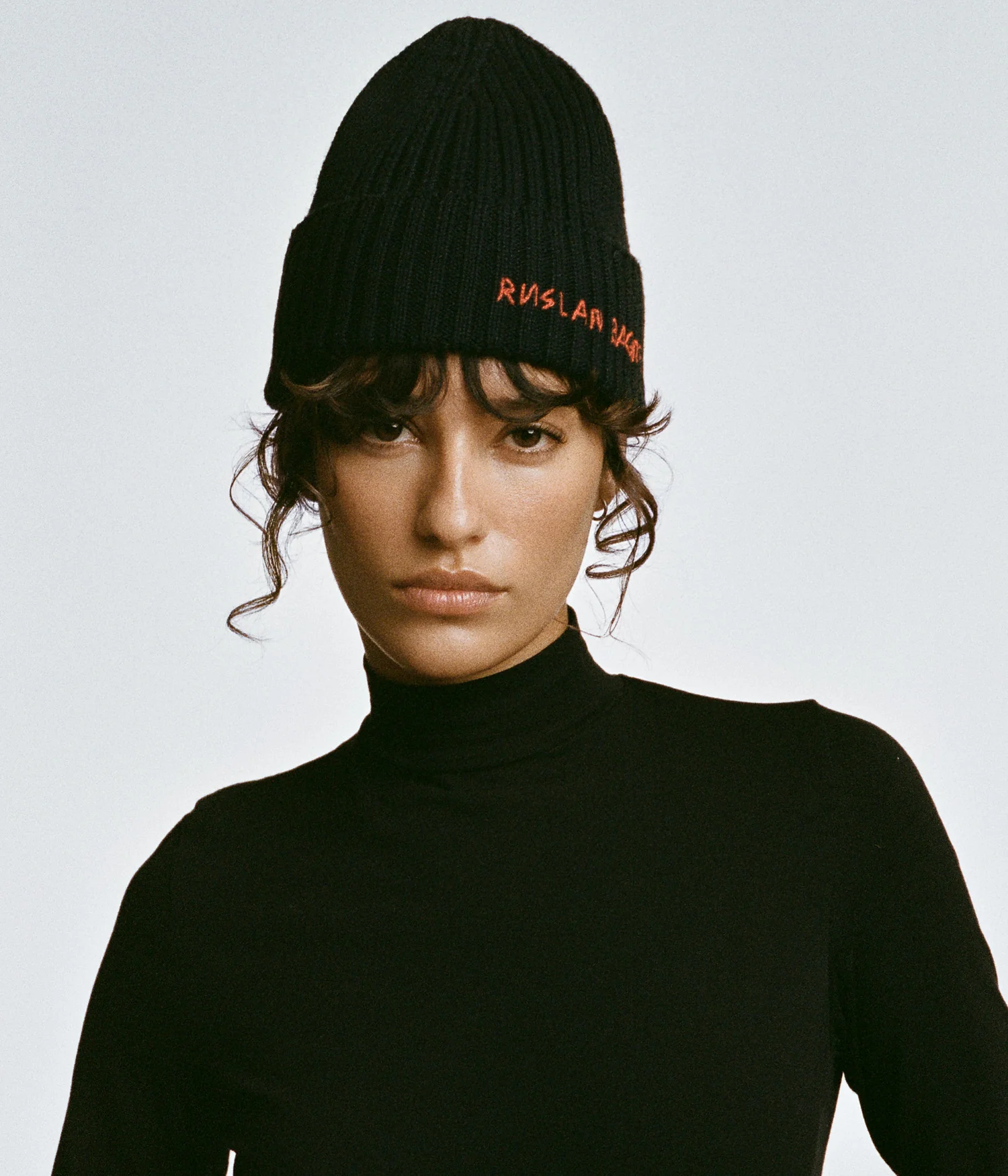 Ruslan Baginskiy, Monogram-Embroidered Wool Beanie
