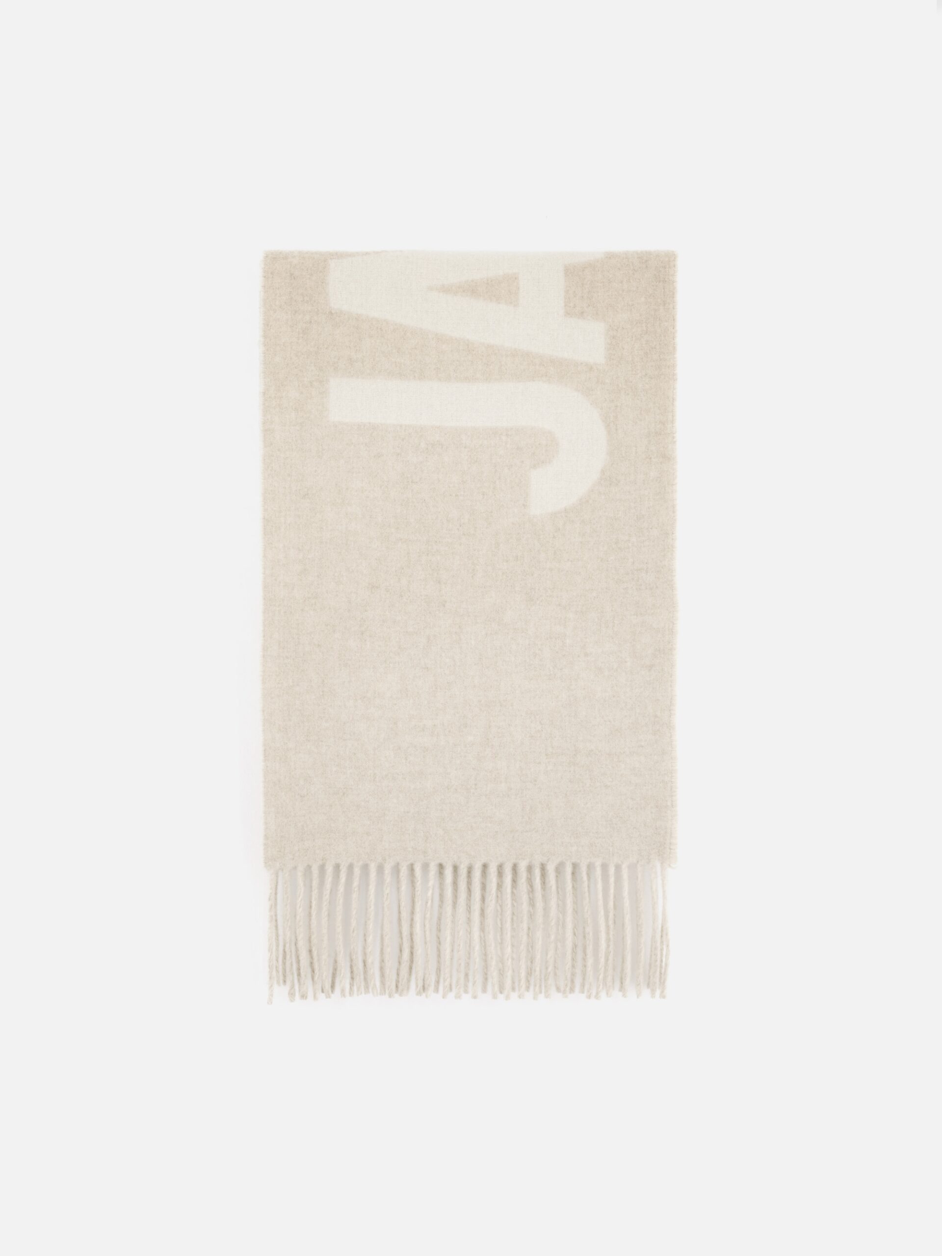 Jacquemus, Les Classiques Fringe Logo Scarf