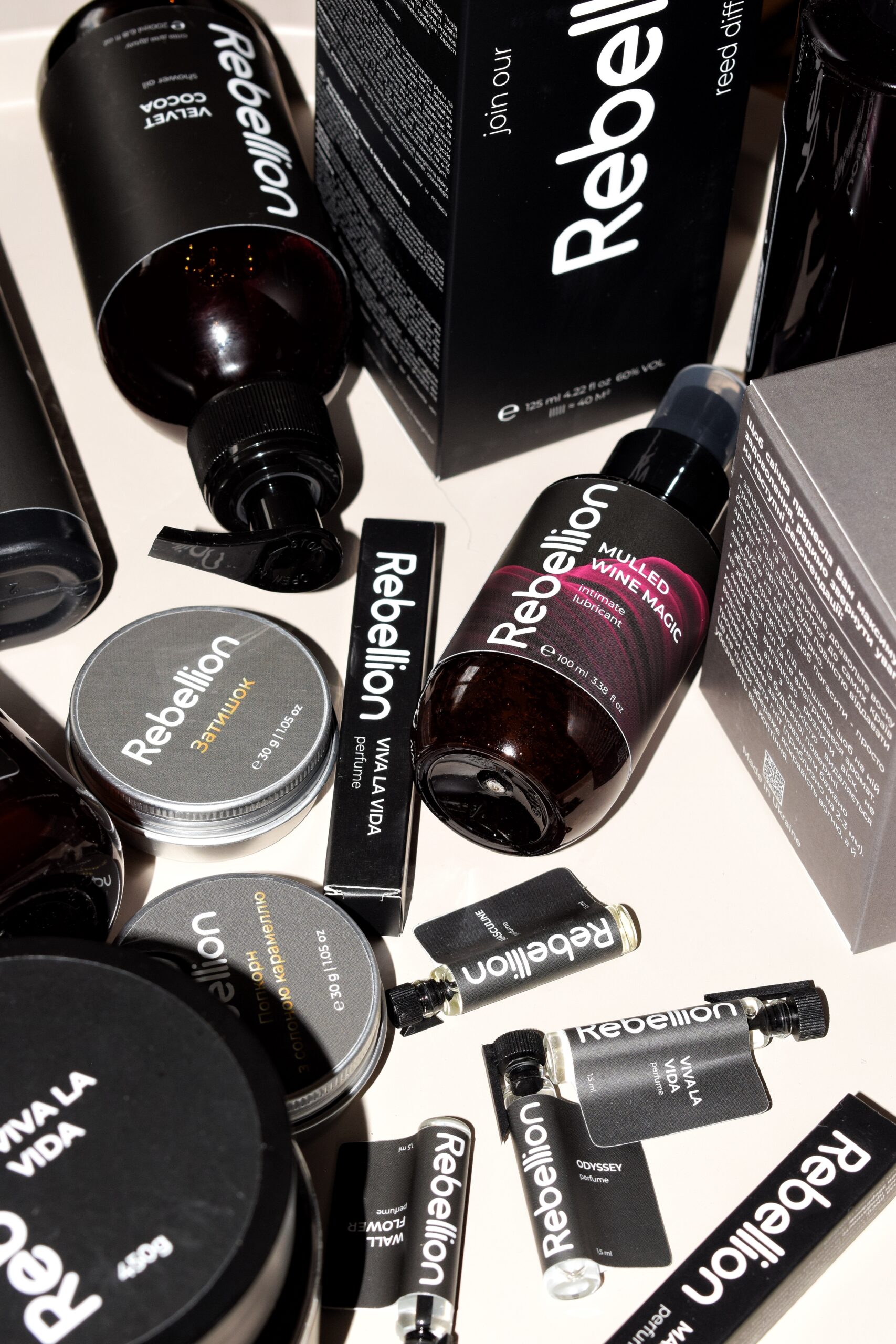 Rebellion бренд ароматів