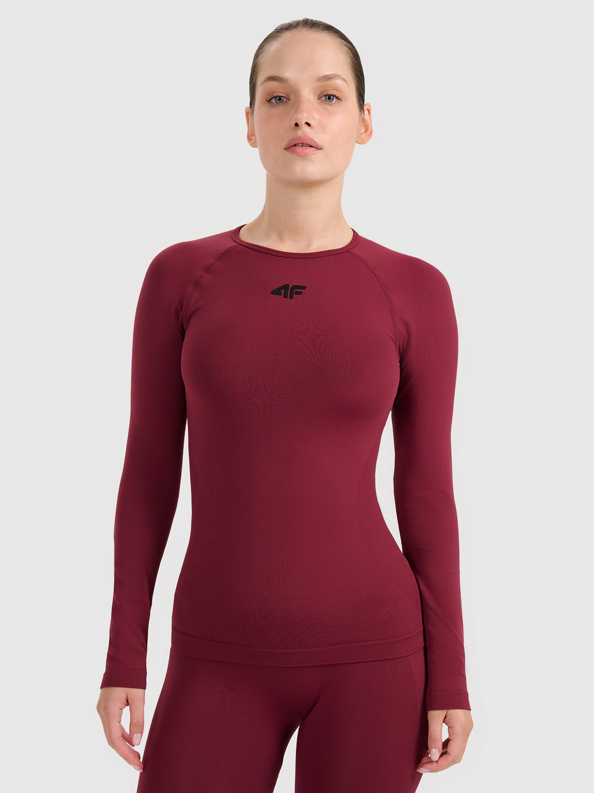 4F Pro, Жіноча безшовна термоактивна білизна бордова
