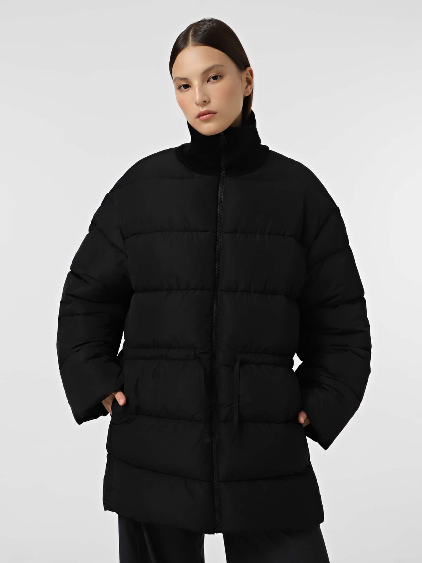 куртка чорна на осінь-зиму