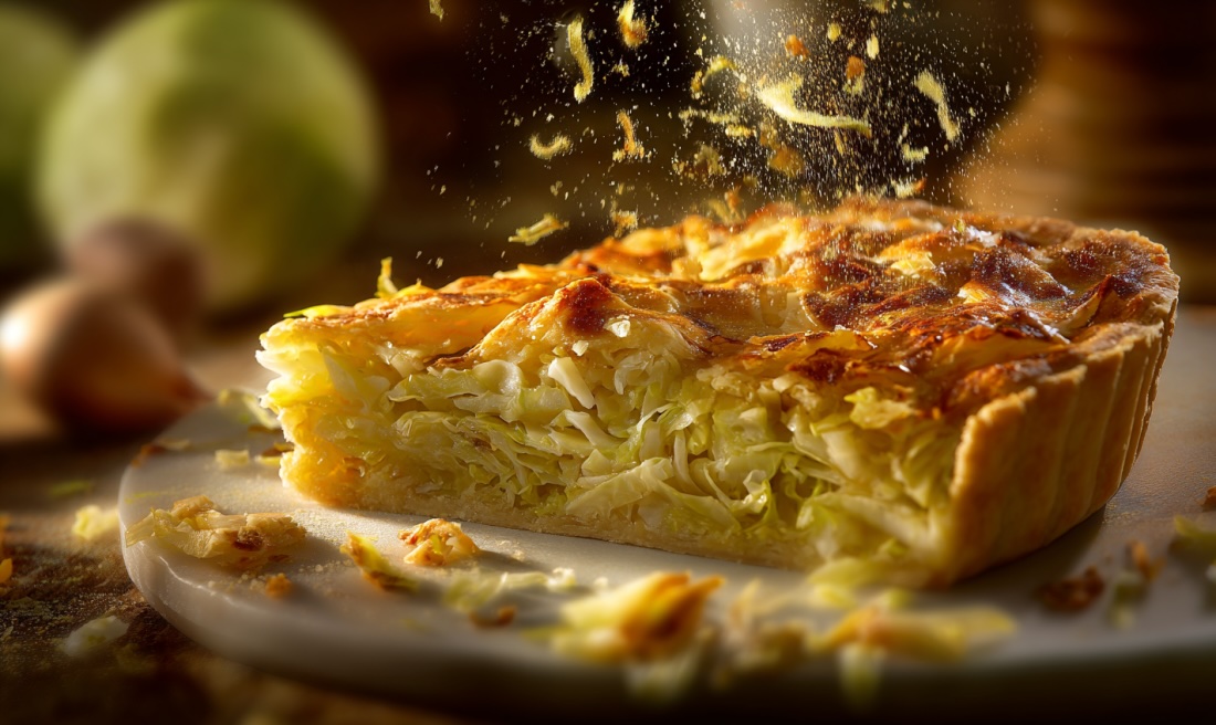 ПП Заливний пиріг із капустою