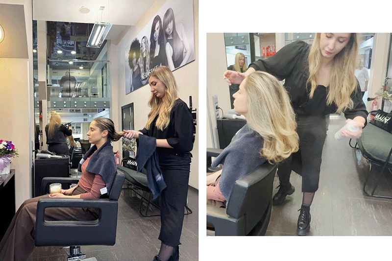 догляд за волоссям в салоні Maija
