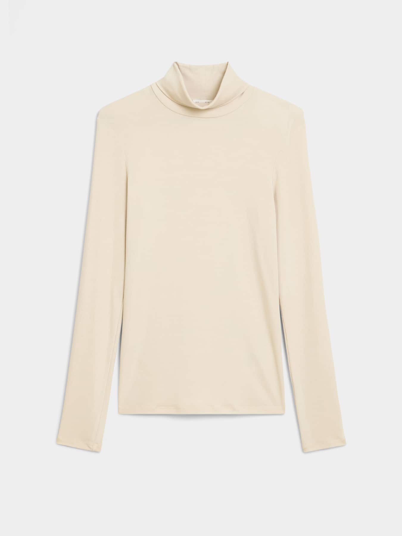 водолазка молочна