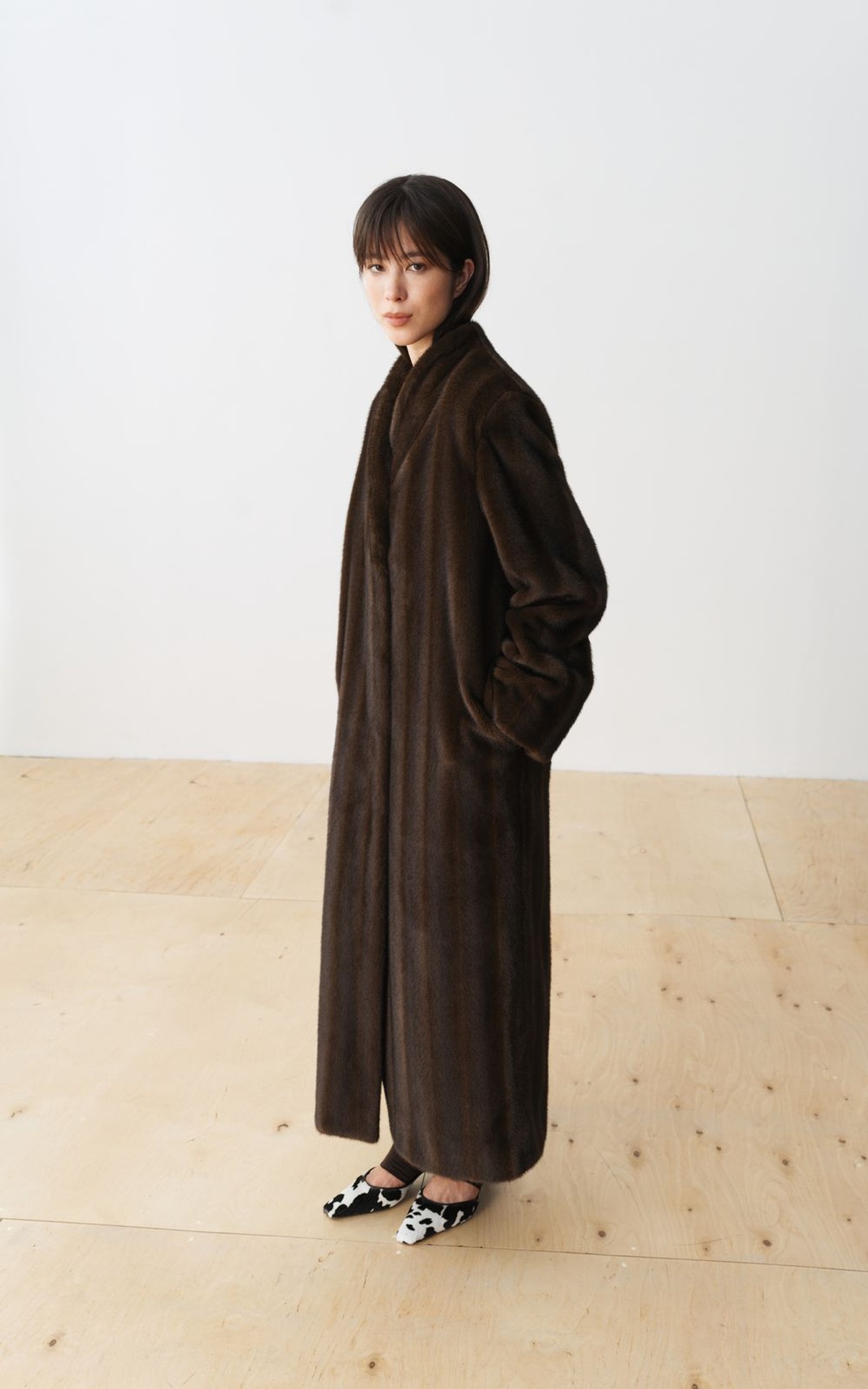 Coosh, шуба-пальто у вінтажному стилі