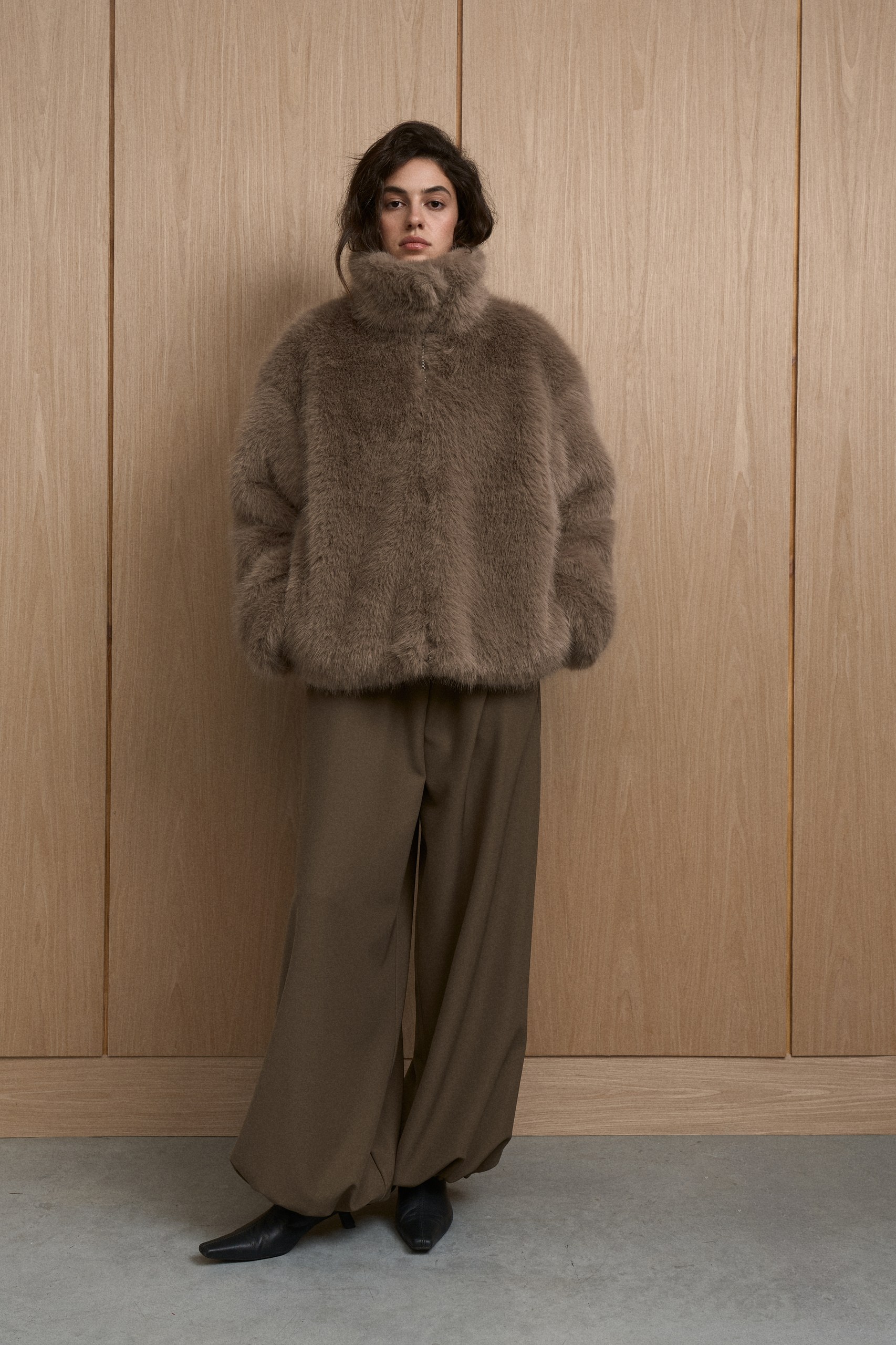 Matiko, утеплена шуба зі штучного хутра Muse