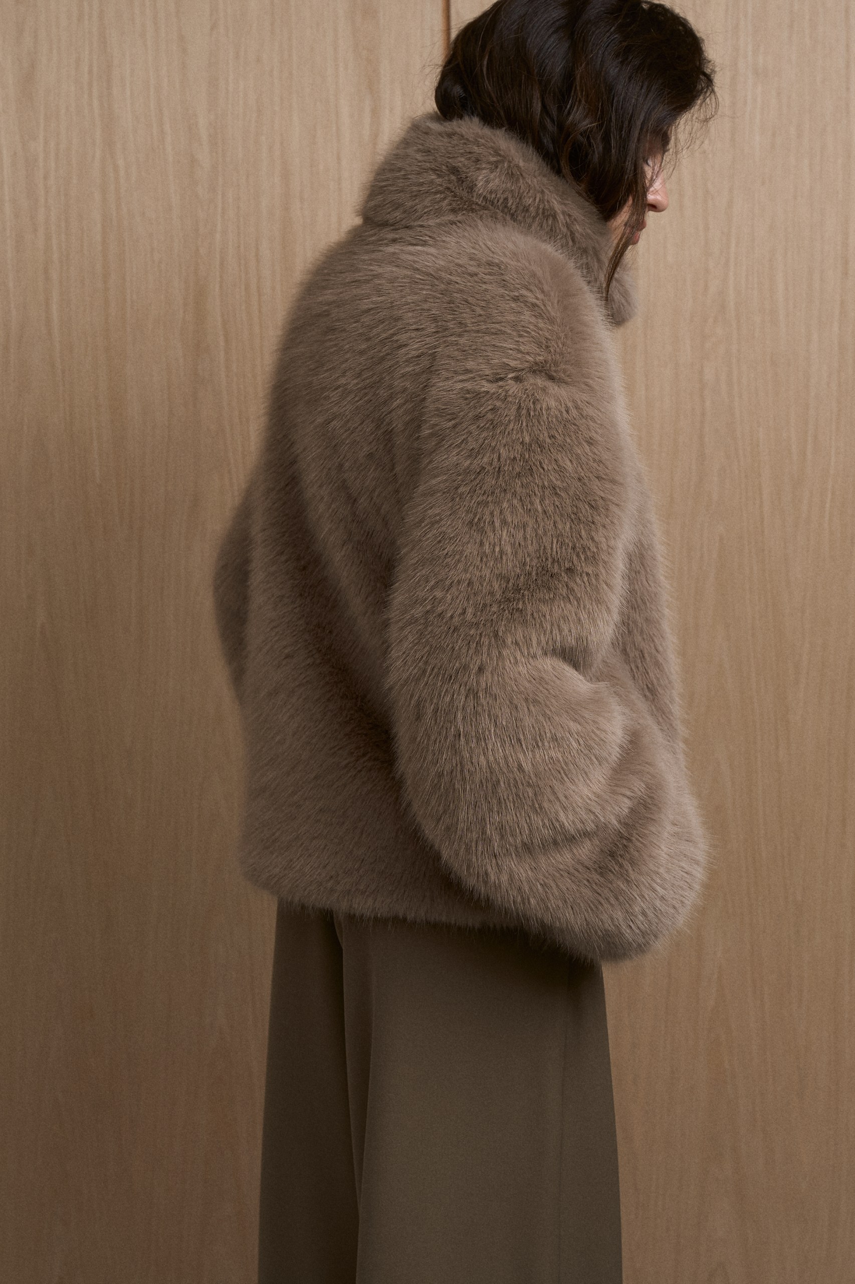 Matiko, утеплена шуба зі штучного хутра Muse