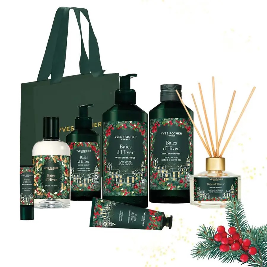 Набір "Зимові ягоди у подарунковому оформленні"