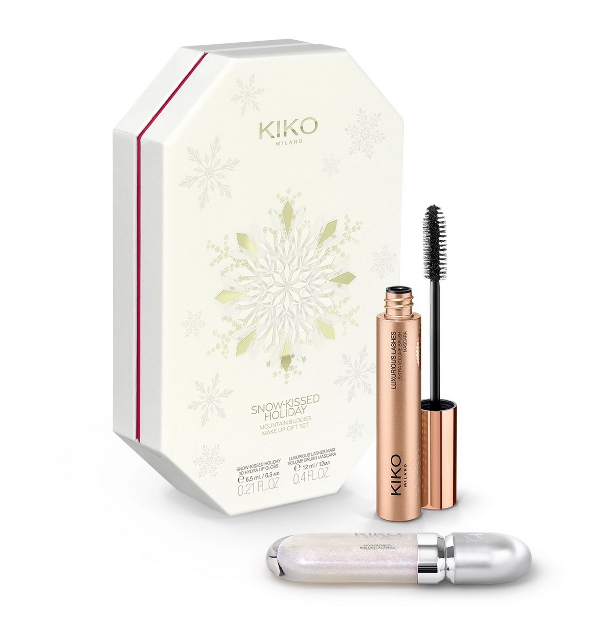 Snow-Kissed Holiday Mountain Buddies Make Up Gift Set