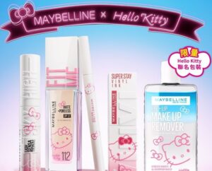 Лімітована колекція макіяжу у новій колаборації Maybelline х Hello Kitty