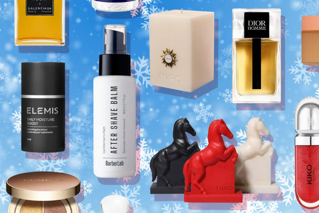 Найкращі бʼюті-подарунки на Різдво та Новий рік для нього та для неї