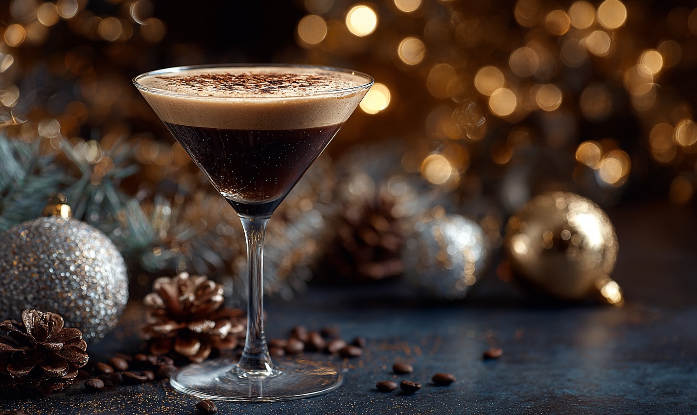 Еспресо-мартіні з лікером «Бейліз» рецепт, рецепти новорічних коктейлів