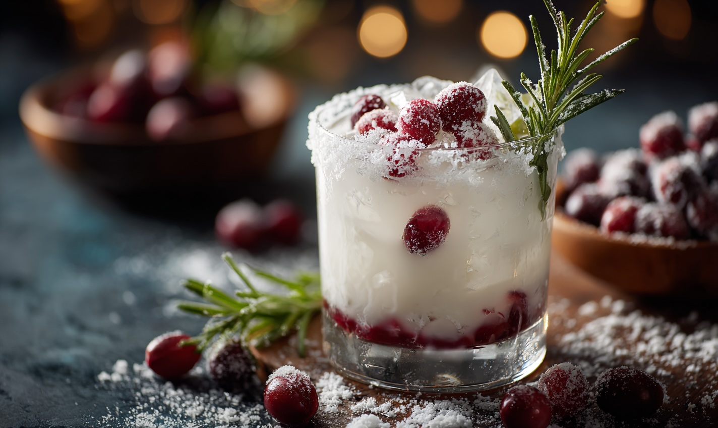 Біла різдвяна «Маргарита» рецепт, рецепти коктейлів