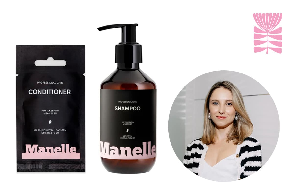 Анастасія Бузданова продукти Manelle