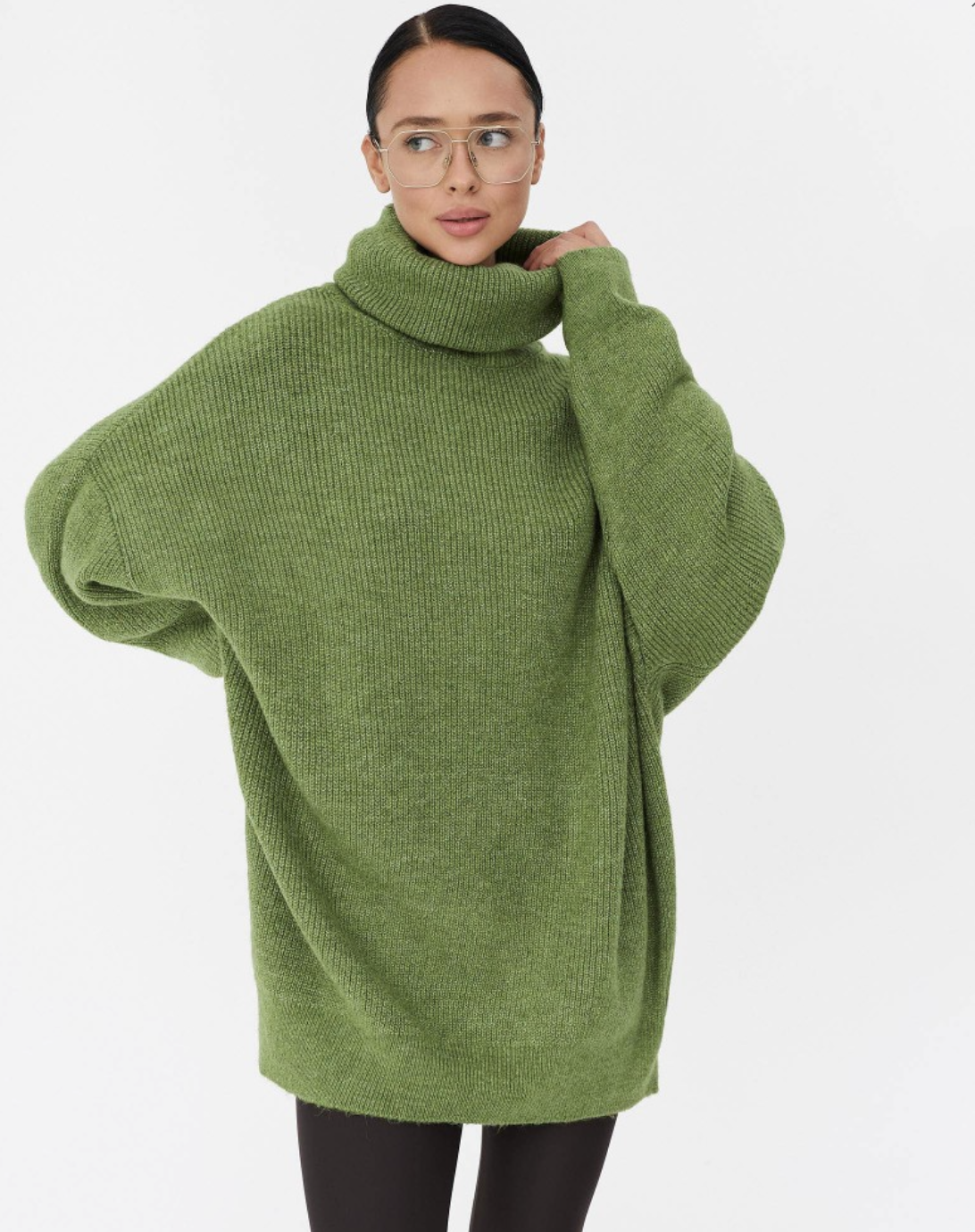 Подовжений оверсайз-светр, Fashionista