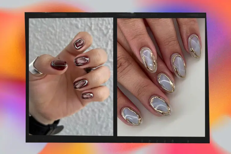 Halo-маникюр – тренд, который задает Дуа Липа