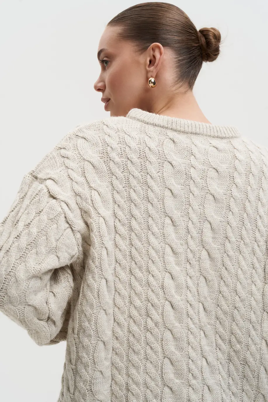 Светр «Косичка» S013, Twice