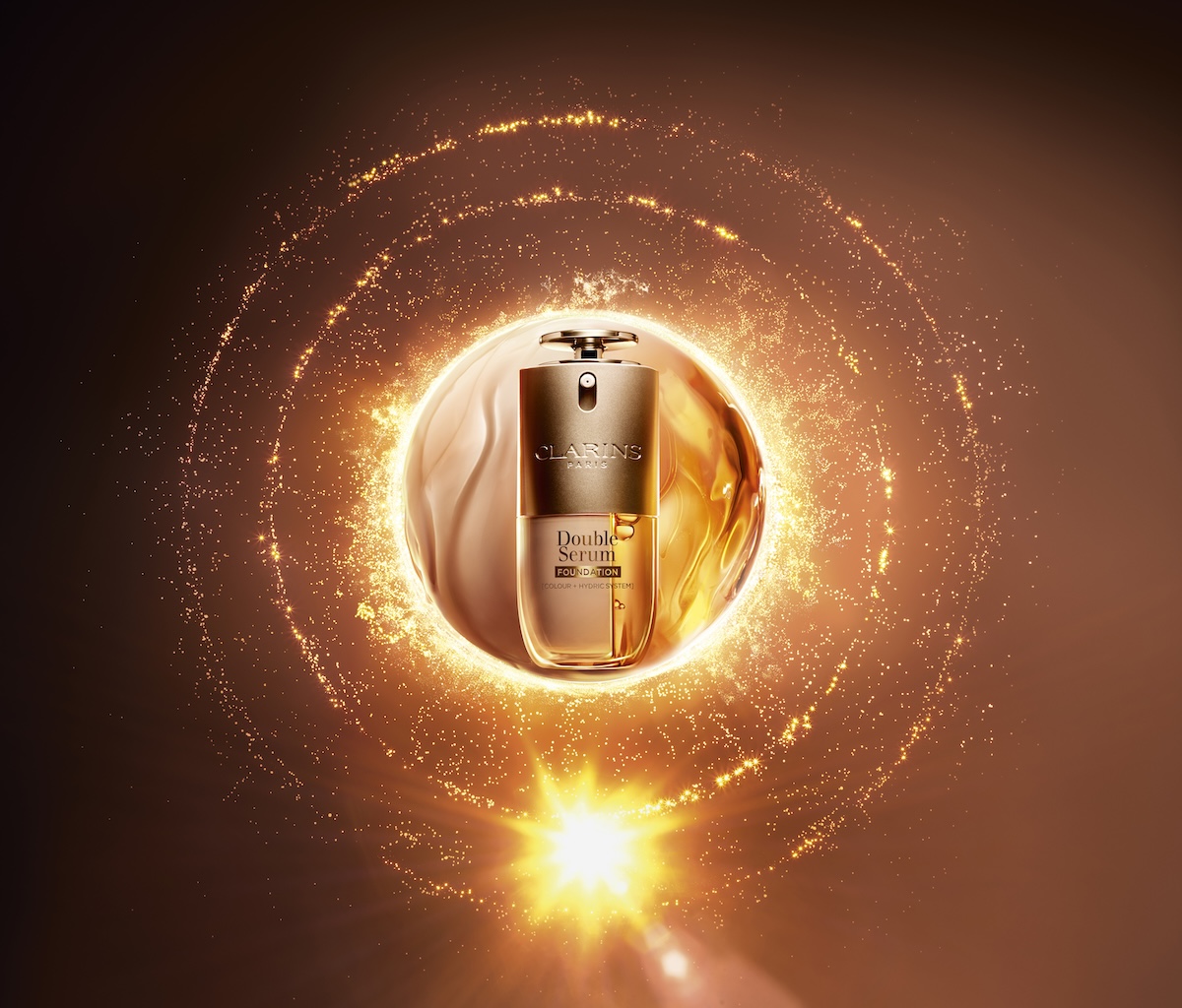 Основа-флюїд Double Serum Foundation від Clarins