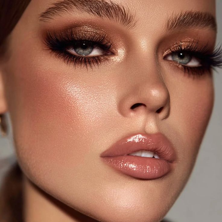 Бронзовий макіяж