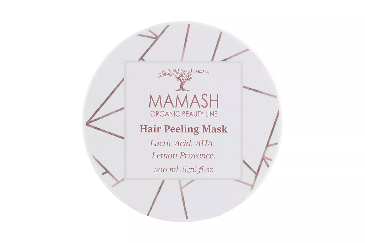 Mamash Organic Beauty Line Hair Peeling Mask